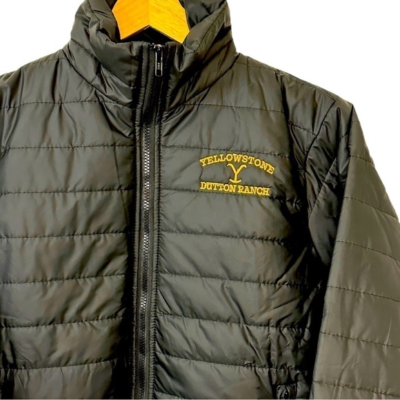 Yellowstone Dutton Ranch Puffer Jacket - Picture 3 of 5
